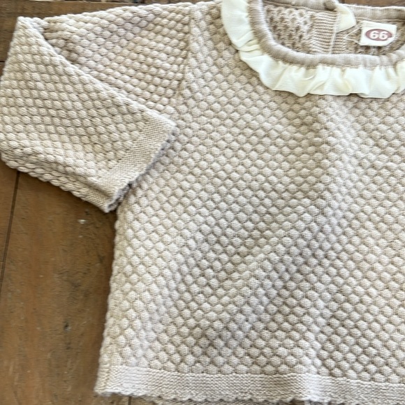 SHEIN neutral knit sweater and bloomer set - Picture 2 of 7